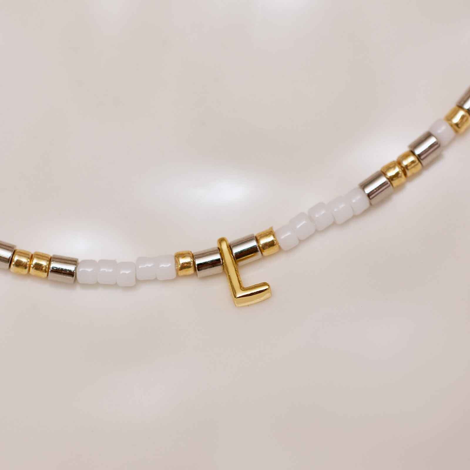 Dainty Alphabet Bracelet - Image 12