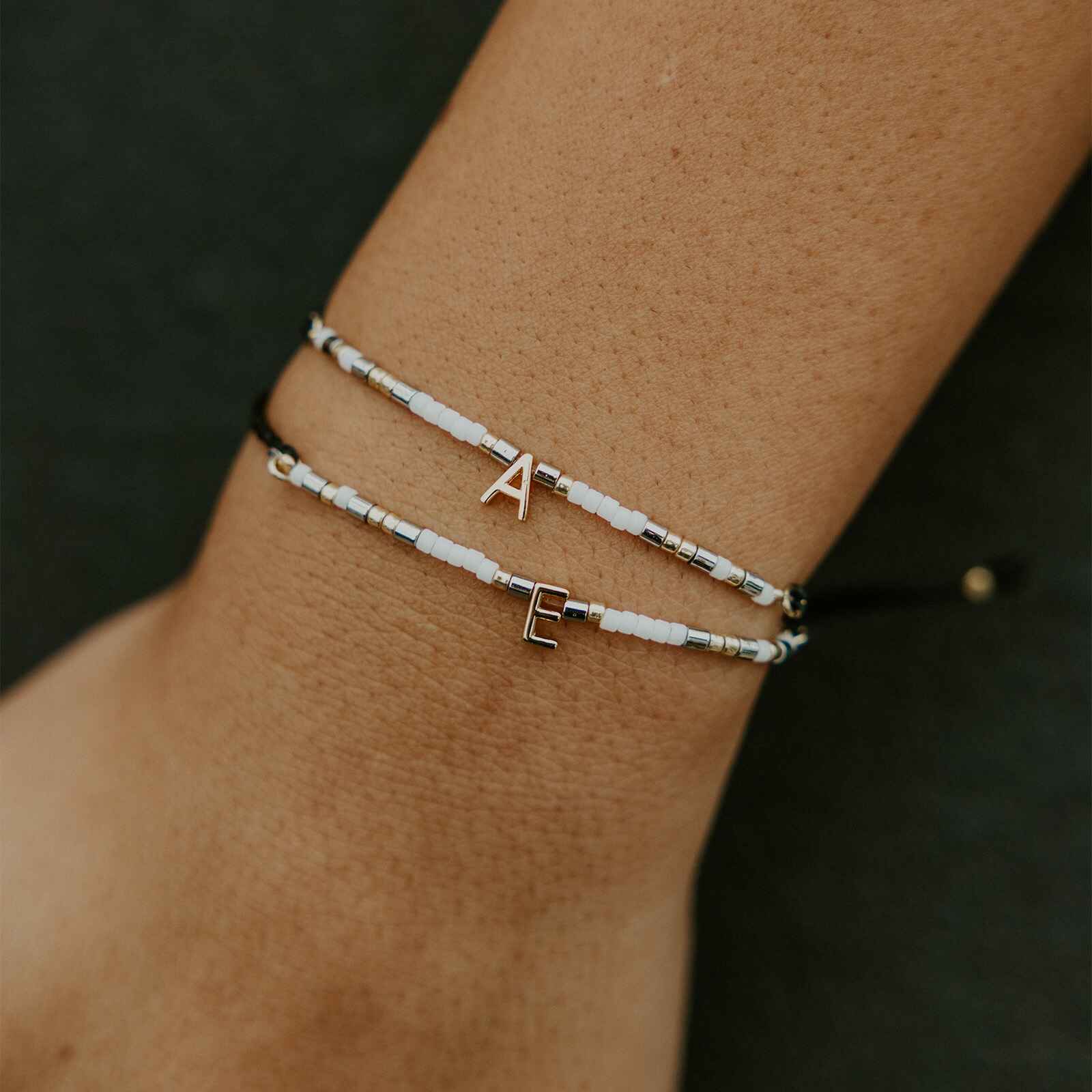 Dainty Alphabet Bracelet - Image 9