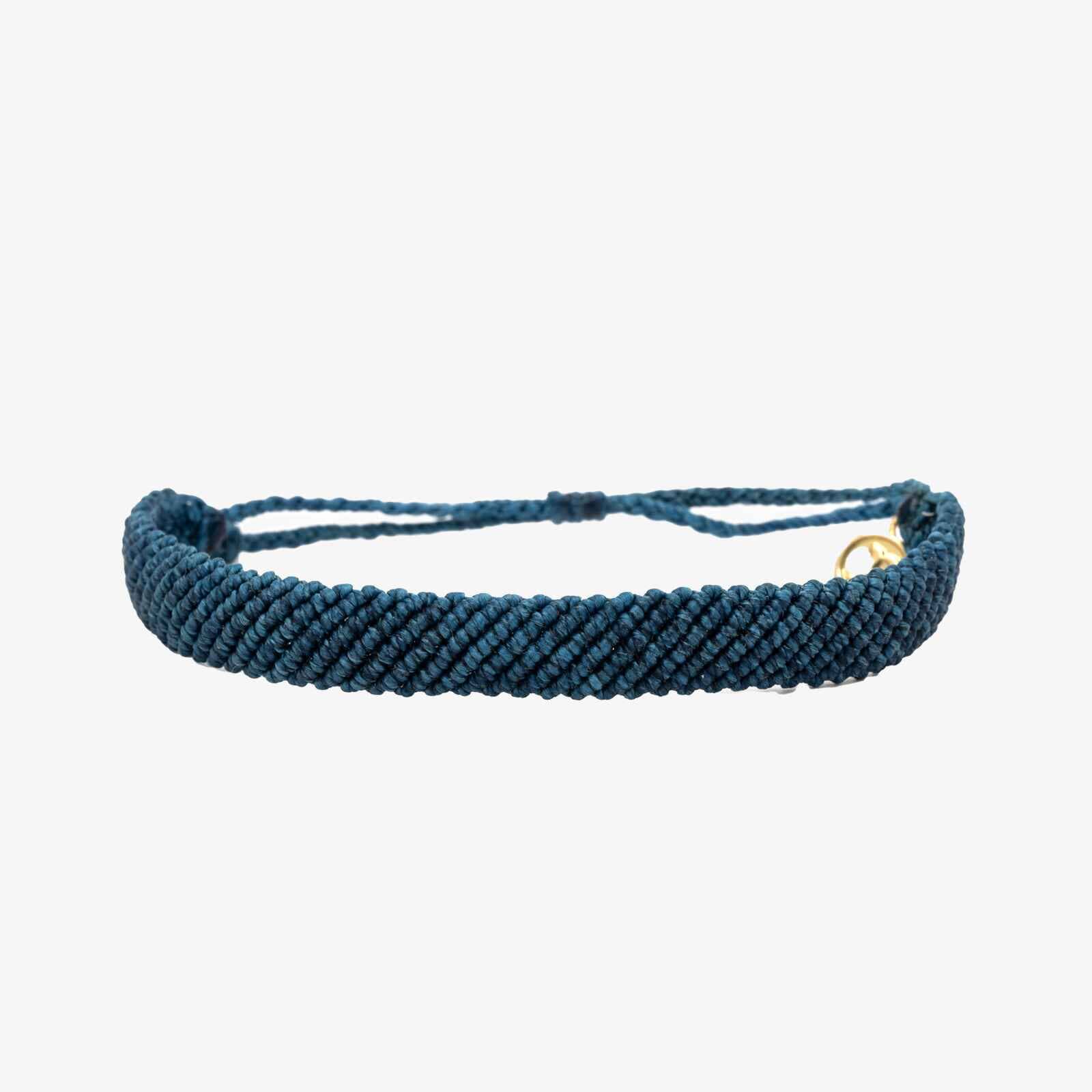 Flat Wide Woven Bracelet - Image 4