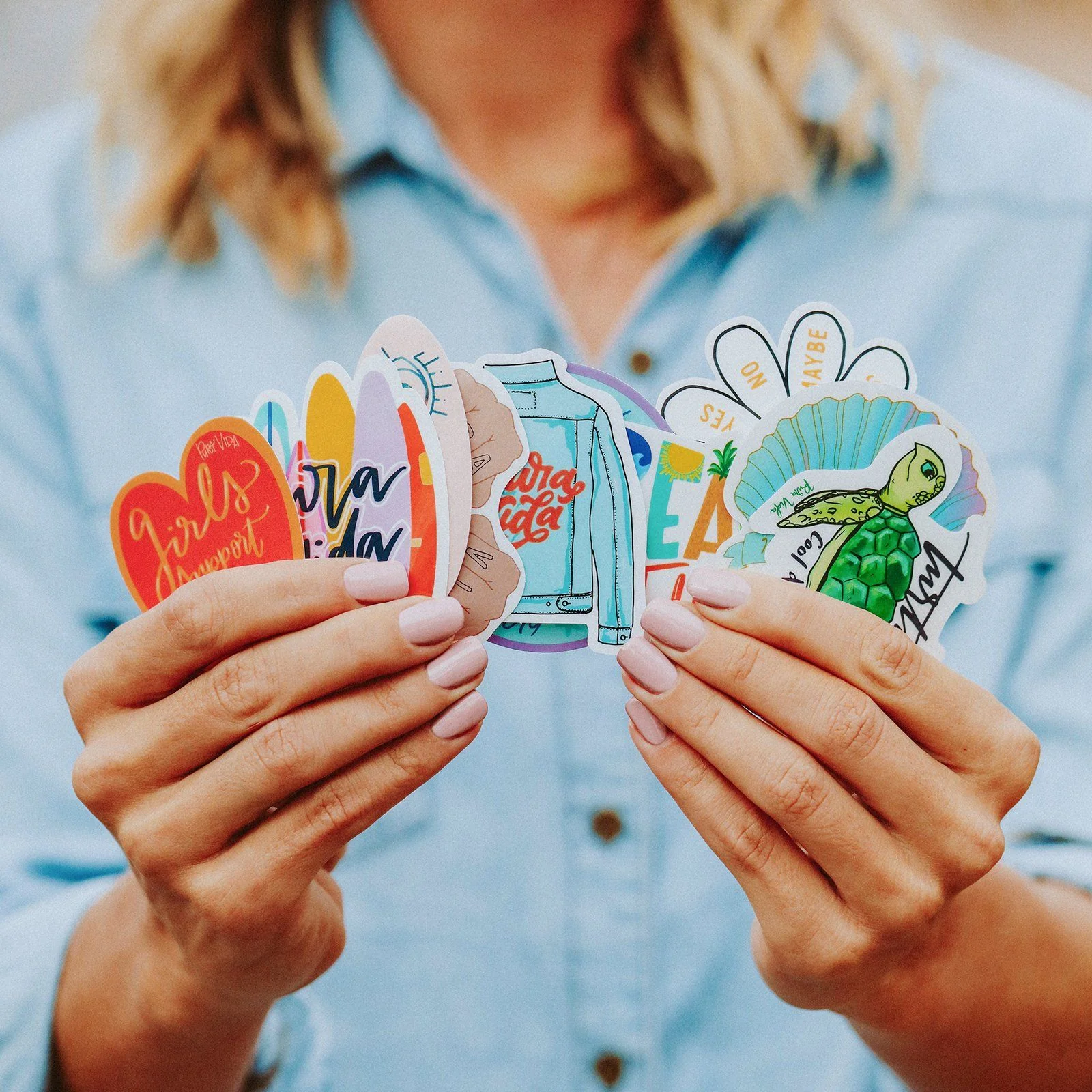 Girls Support Girls Sticker - Image 3