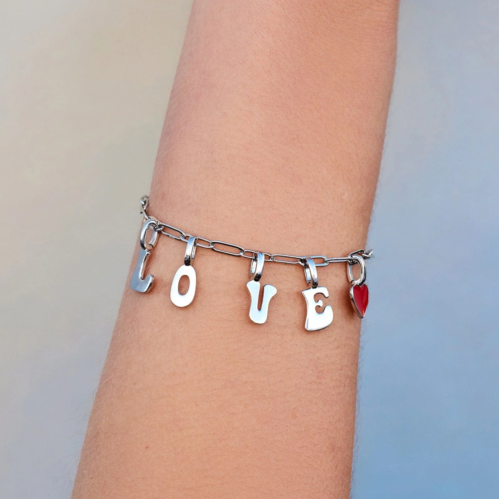 Harper Paperclip Chain Bracelet - Image 4