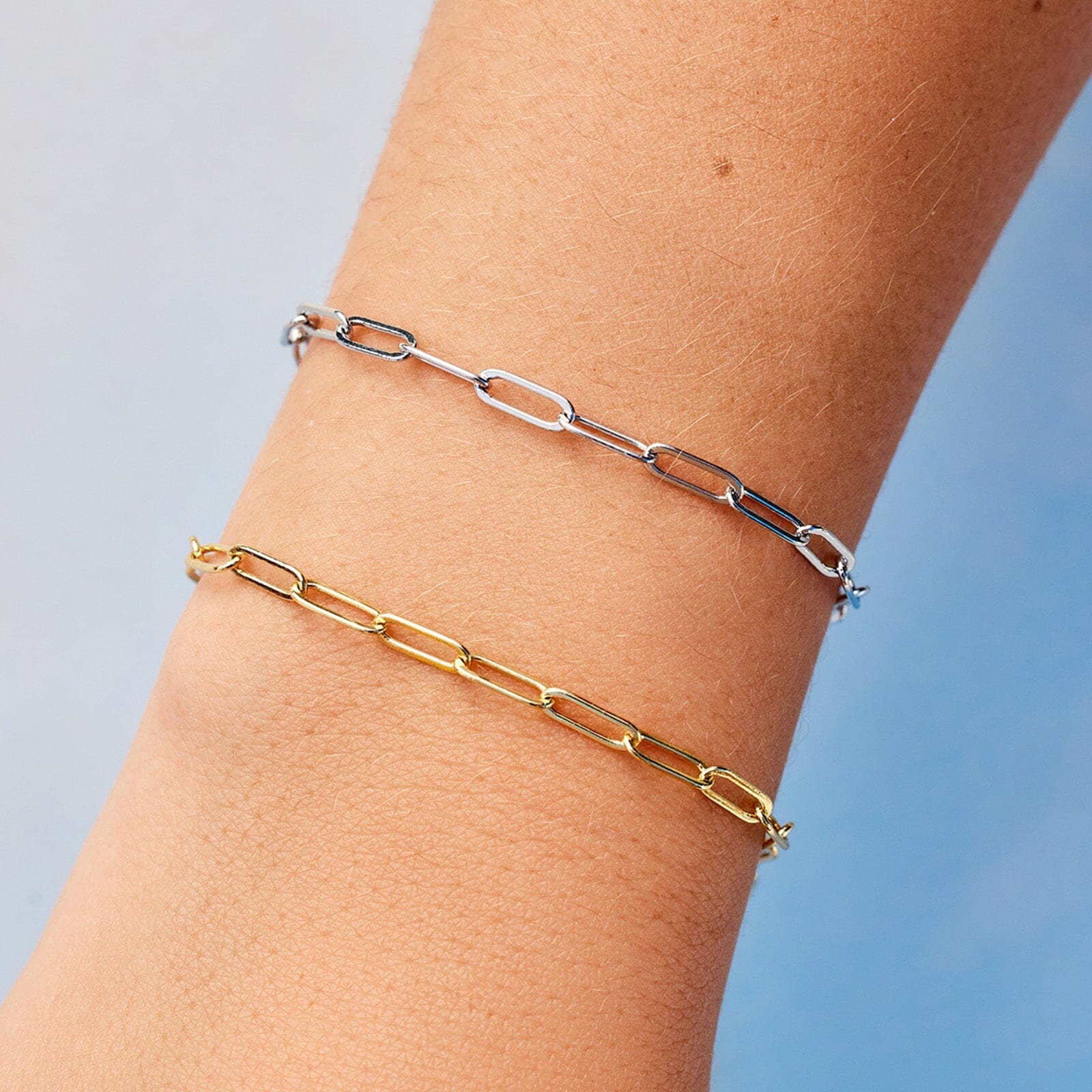 Harper Paperclip Chain Bracelet - Image 9