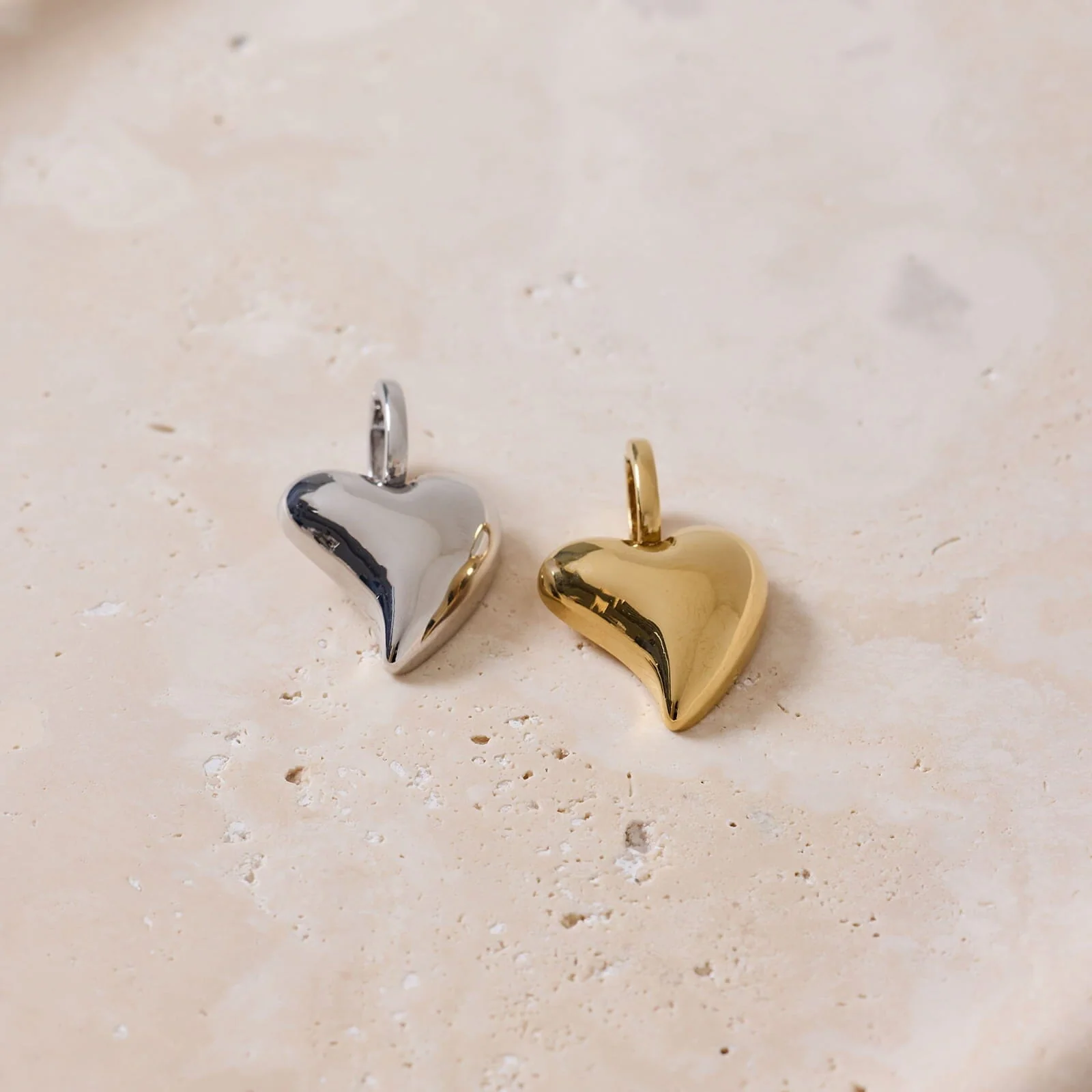 Harper Puffy Heart Charm - Image 5