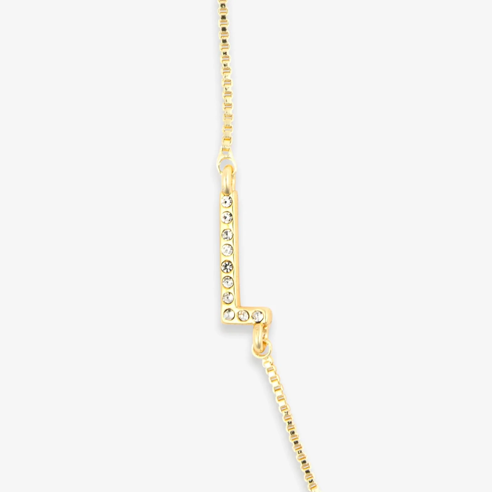 Pavé Initial Box Chain Choker - Image 15