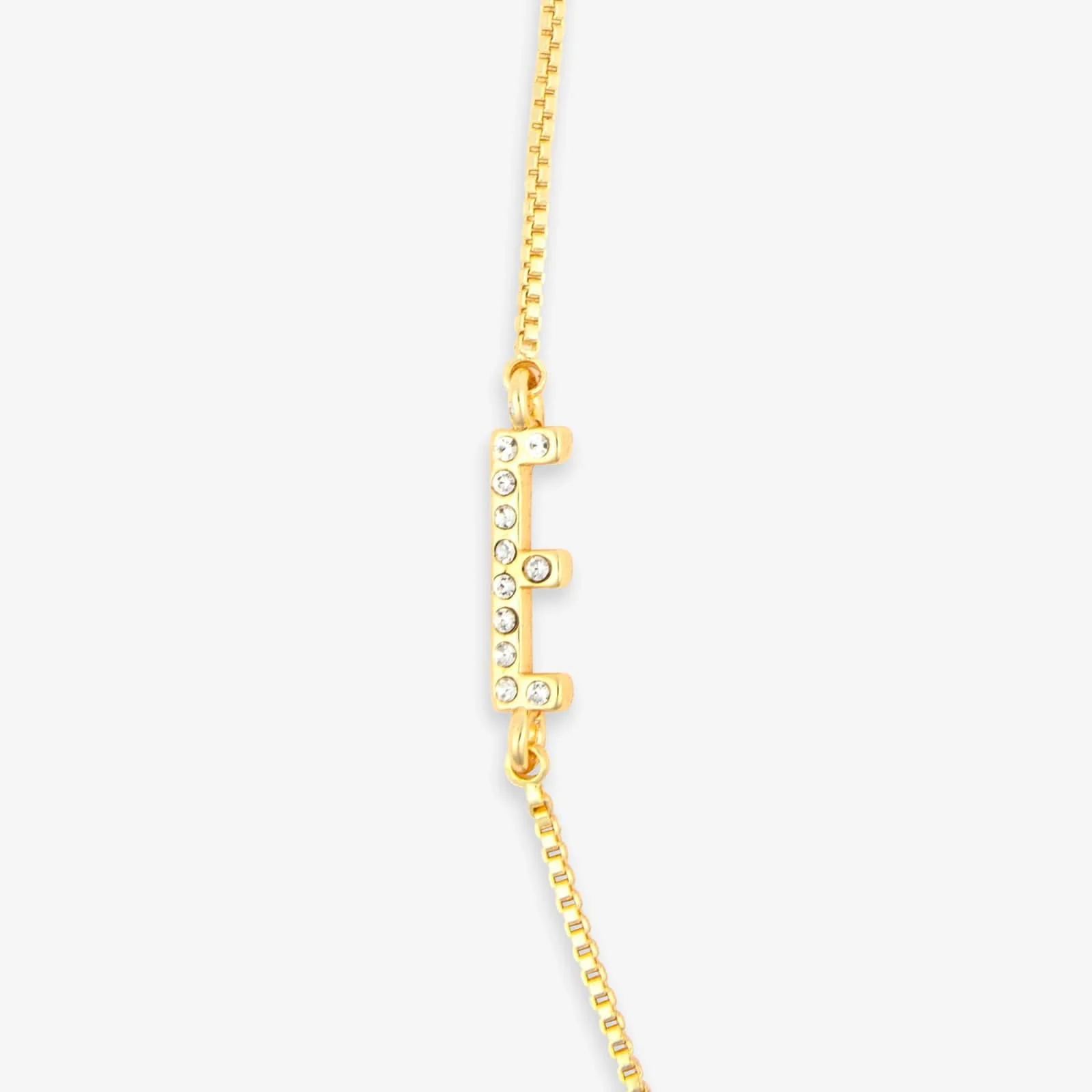 Pavé Initial Box Chain Choker - Image 25